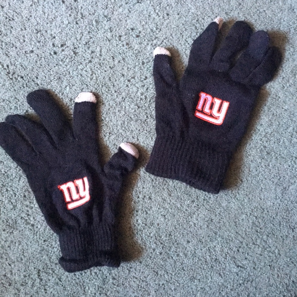 NY GIANTS Touchscreen Finger Tip gloves